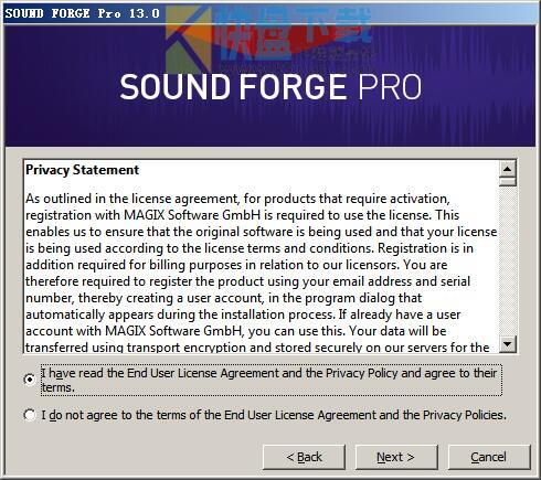 Sound Forge Pro 13 v13.0.0.46破解版 附安装教程