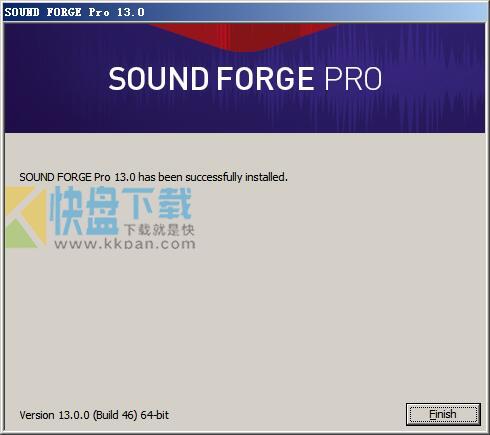 Sound Forge Pro 13 v13.0.0.46破解版 附安装教程