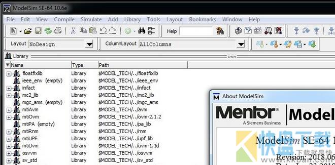 ModelSim SE-64 10.6e破解版 附安装教程