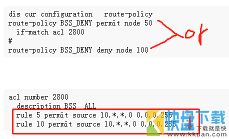 华为BRAS设备Route-Policy配置实例