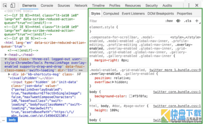 chrome浏览器[Chrome开发者工具]使用教程之Elements(元素面板)