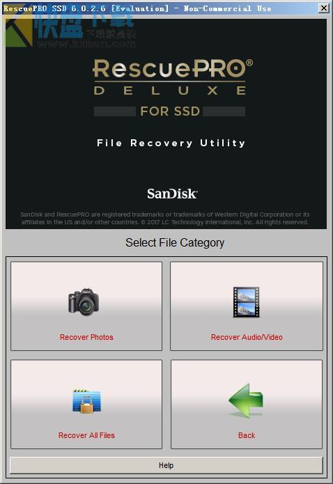 固态硬盘数据恢复软件(LC Technology RescuePRO SSD) v6.0.2.6免费版