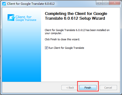 Google Translate软件截图
