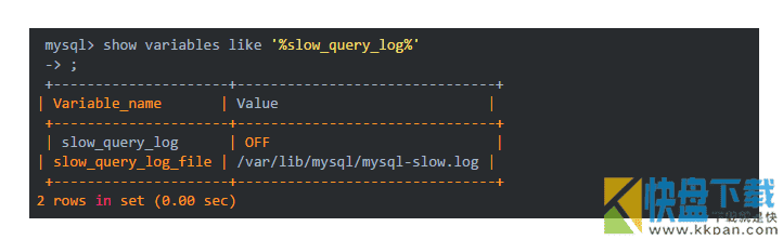 MySQL慢日志[慢查询]相关分析