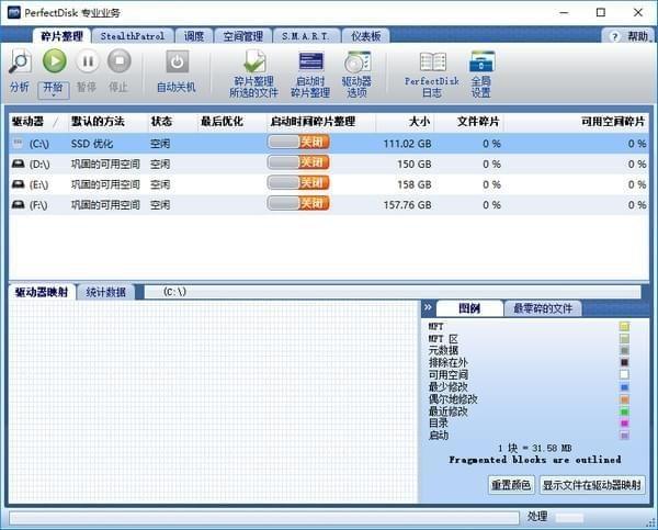 PerfectDisk Pro(磁盘碎片整理工具)