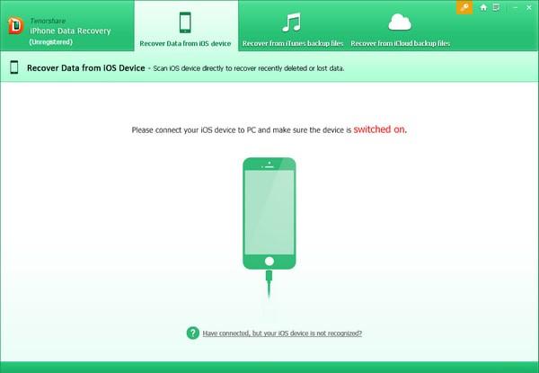 Tenorshare iPhone Data Recovery(iPhoneæ°æ®æ¢å¤è½¯ä»¶)