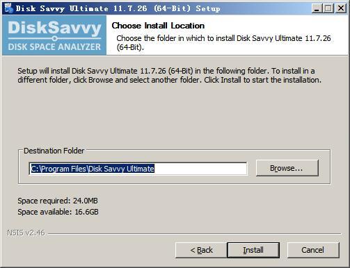 硬盘空间分析工具(Disk Savvy Ultimate) v11.7.26免费版