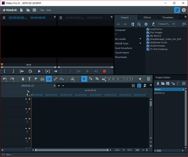 MAGIX Video Pro X10