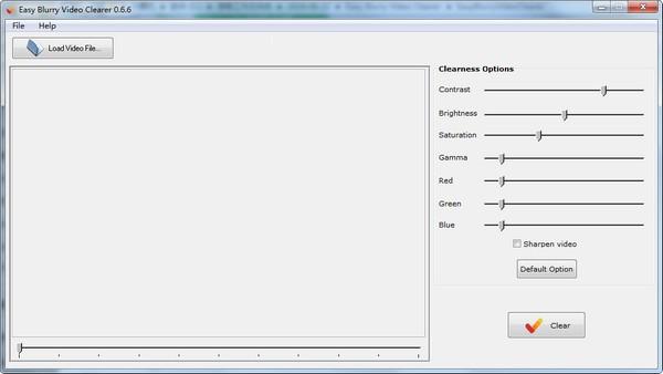 Easy Blurry Video Clearer(æ¨¡ç³è§é¢ä¿®å¤è½¯ä»¶)