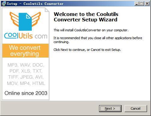 Coolutils Converter(万能文件格式转换器) v3.1.0.20免费版