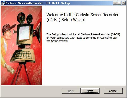 Gadwin ScreenRecorder(屏幕录像软件) v4.2.0免费版