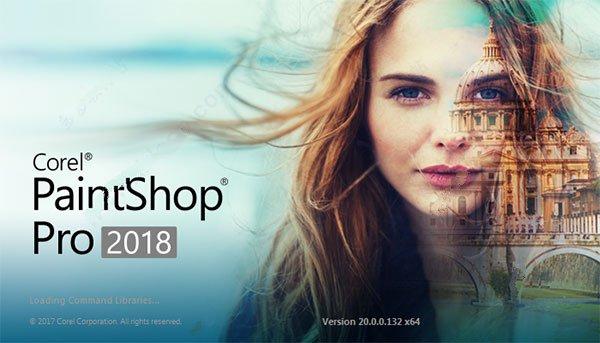 Corel PaintShop Pro 2018中文破解版 附注册机