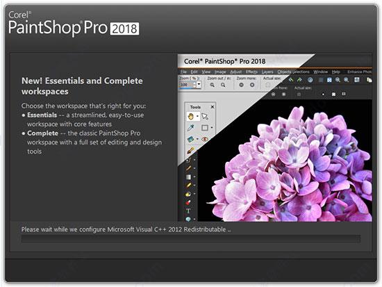 Corel PaintShop Pro 2018中文破解版 附注册机