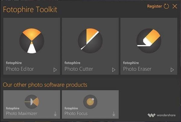 Wondershare Fotophire Toolkit(å¾çå¤çè½¯ä»¶)