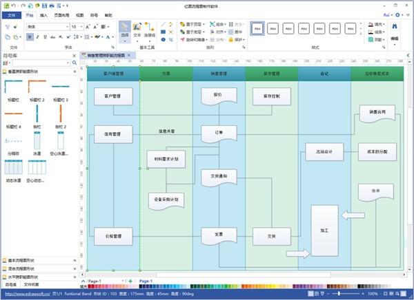 亿图流程图制作软件