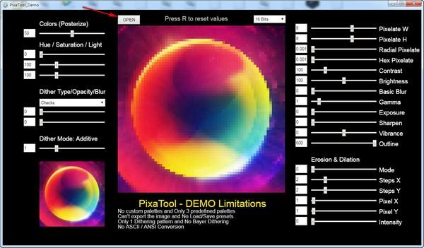 PixaTool(å¾çåç´ è½¬æ¢å¨)