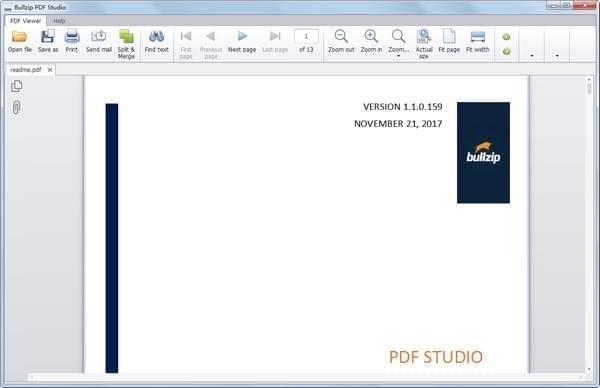Bullzip PDF Studio(pdféè¯»å¨)