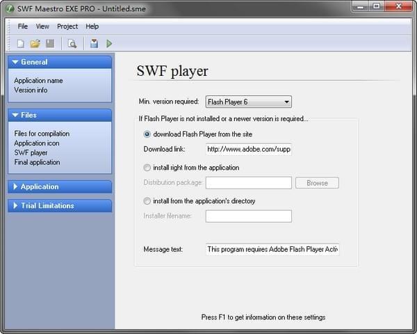 SWF Maestro EXE Pro(Flashå å¯è½¯ä»¶)