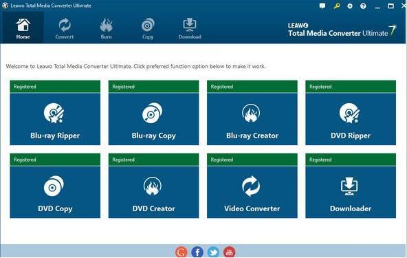 ç¸çªè¶çº§å¨è½è§é¢è½¬æ¢å¨(leawo total media converter ultimate) v7.4.0.0ä¸­æç ´è§£ç