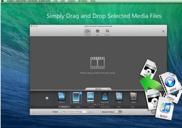Aimersoft Video Converter Ultimate For Mac(全能视频转换器) v11.0.1.2