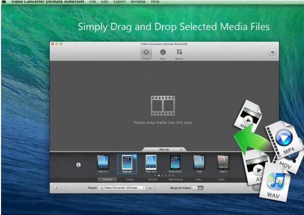 Aimersoft Video Converter Ultimate For Mac(全能视频转换器) v11.0.1.2