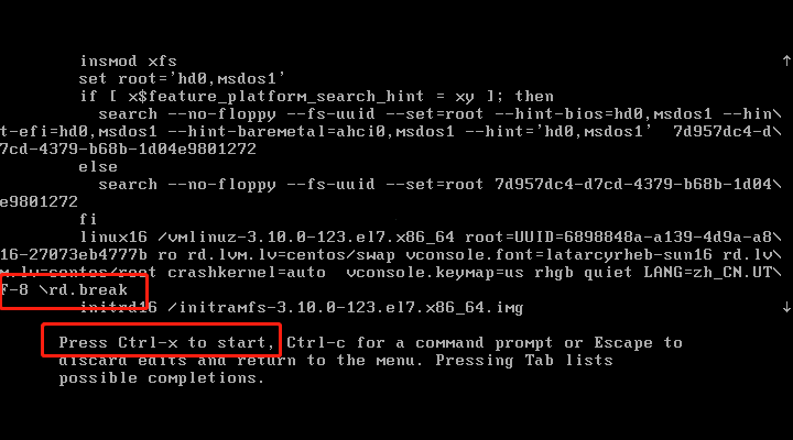 红帽认证第一题必过Centos7恢复root密码教程(完整版)