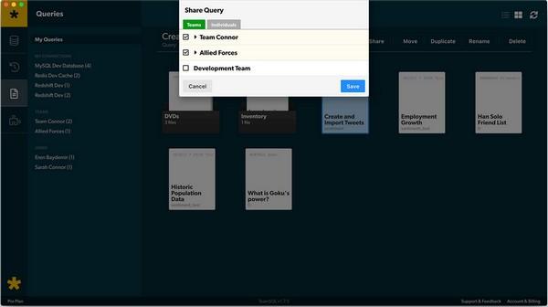 TeamSQL(数据库管理工具)