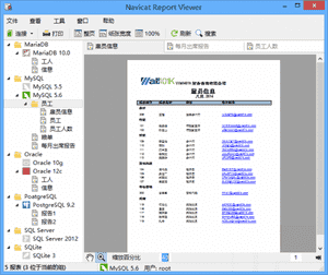 Navicat Report Viewer(æ°æ®åºæ¥è¡¨æµè§å¨)