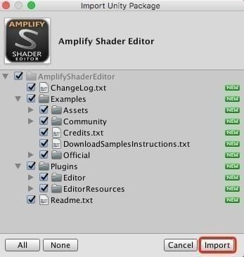 amplify shader editor