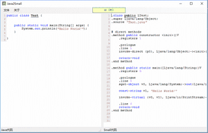 Java2Smali(Javaä»£ç è½¬Smaliå·¥å·)