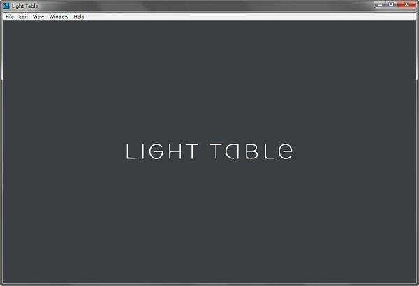 light table(ä»£ç ç¼è¾å¨)