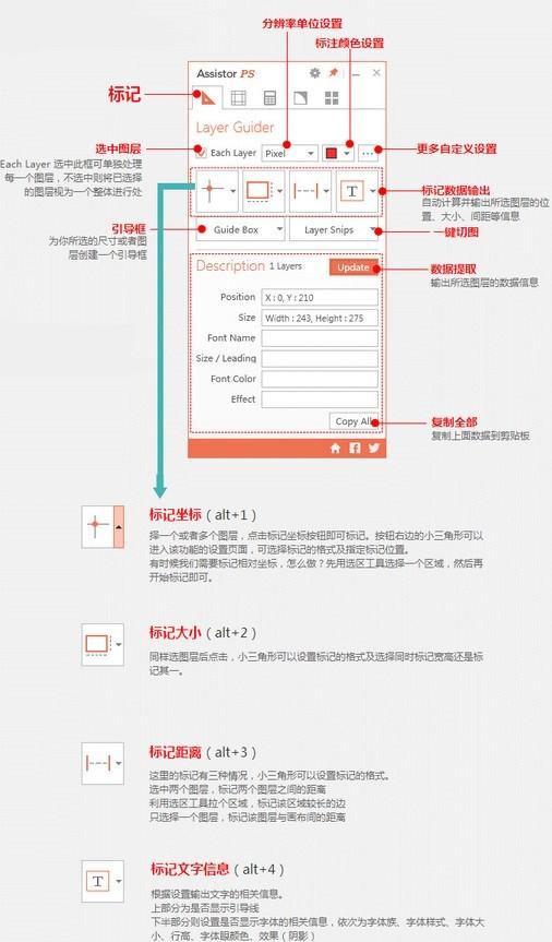 Assistor PS切图标记工具