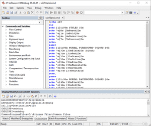 JP Software CMDebug(ç¼ç¨å¤çè°è¯å¨)