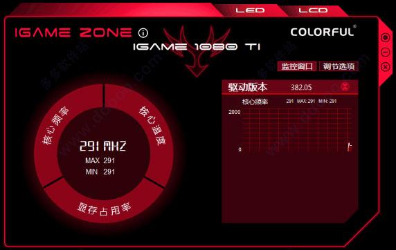 iGameZone II(七彩虹显卡超频软件) v1.0.2.4官方版