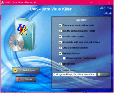  UVK Ultra Virus Killer杀毒软件下载 v12.21.10.0绿色免费版