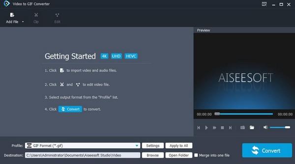 Aiseesoft Video to GIF Converter(视频转GIF)