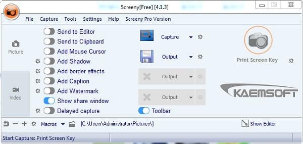 Screeny(专业屏幕截图工具)