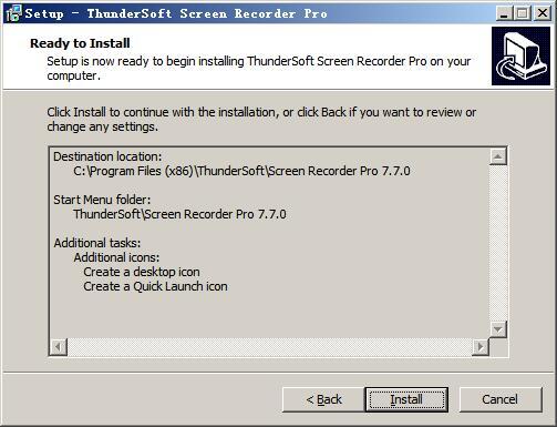 屏幕录像软件(ThunderSoft Screen Recorder Pro) v7.7.0免费版