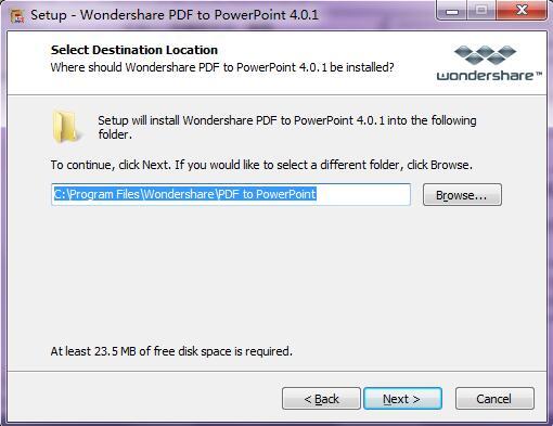 pdf转ppt软件(Wondershare PDF to PowerPoint) v4.0.1免费版
