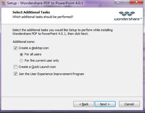 pdf转ppt软件(Wondershare PDF to PowerPoint) v4.0.1免费版