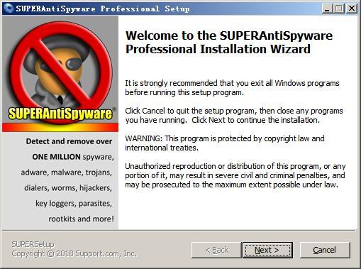 SUPERAntiSpyware Professional(木马查杀软件) v8.0.1044