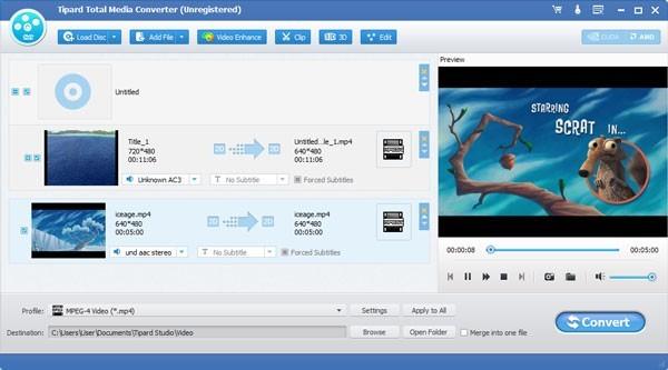 Tipard Total Media Converter(视频格式转换)