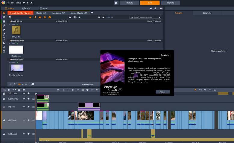 品尼高Pinnacle Studio Ultimate 23 v23.1.0.231免费版 附安装教程