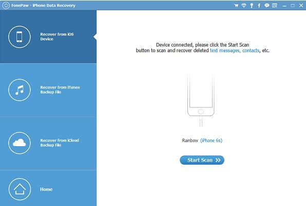 FonePaw iPhone Data Recovery(iphone数据恢复工具) v6.5.0免费版