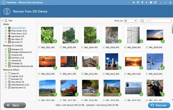 FonePaw iPhone Data Recovery(iphone数据恢复工具) v6.5.0免费版