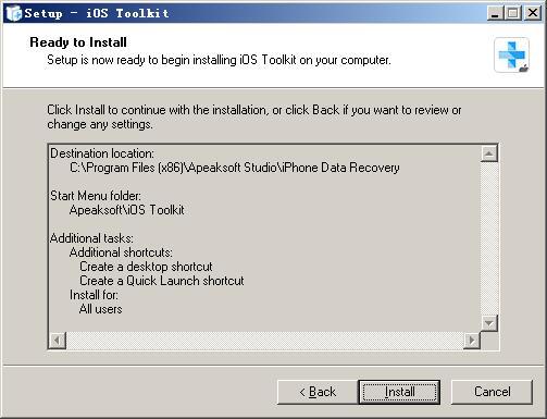 Apeaksoft iOS Toolkit(ios设备数据恢复软件) v1.0.68免费版