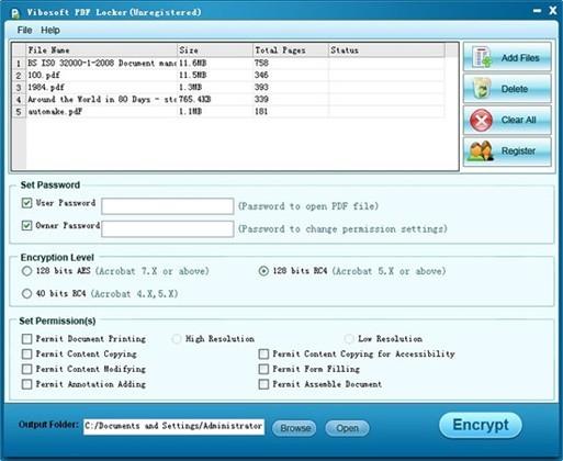 Vibosoft PDF Locker(PDF加密软件)