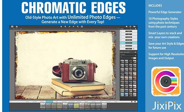 JixiPix Chromatic Edges(摄影照片处理软件) v1.0.4免费版