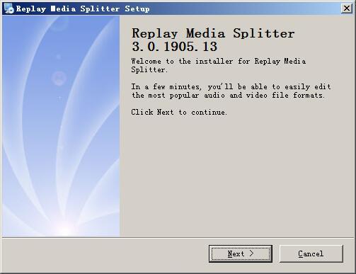 Replay Media Splitter音视频分割工具下载 v3.0.1905.13绿色免费版