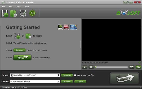 Brorsoft Video Converter免费版下载